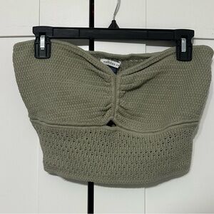 American Eagle Sage Green Knit Top